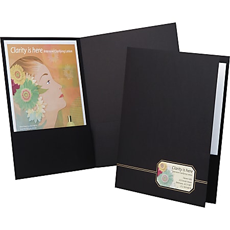 Oxford Monogram Executive Twin Pocket Portfolios 9 x 11 78