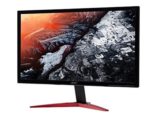 Acer KG241 24 Full HD LED LCD Monitor 169 Black 24 Class Twisted
