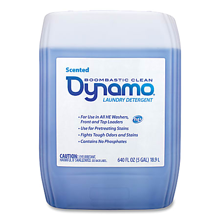 Ajax® Dynamo Liquid Laundry Detergent, Fresh Scent, 5 Gallon Container