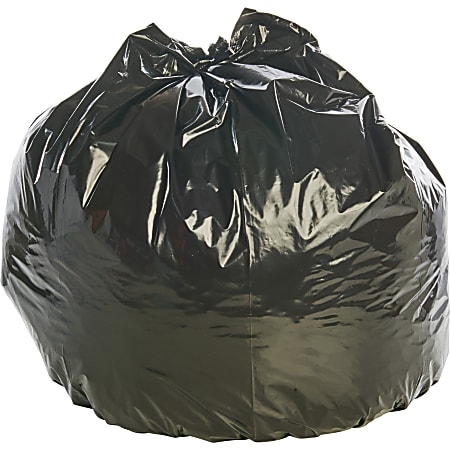 SKILCRAFT Insect Repellent Trash Bags - 40"x 45" x 2 mil (51 Micron) Thickness - Low Density - Black - Disposal, Food - Recycled - 65 / Box