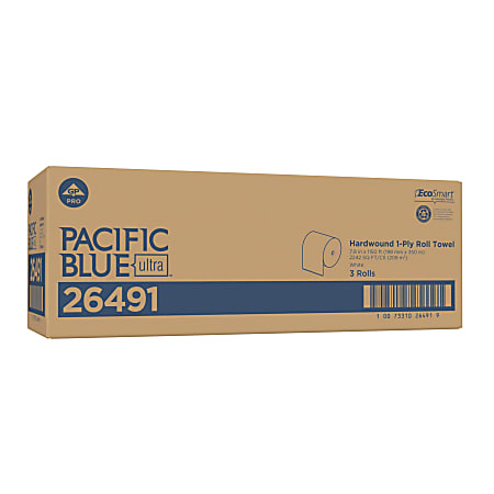 https://media.officedepot.com/images/f_auto,q_auto,e_sharpen,h_450/products/357905/357905_p_gp_pro_pacific_blue_ultra_high-capacity_recycled_paper_towel_roll/357905