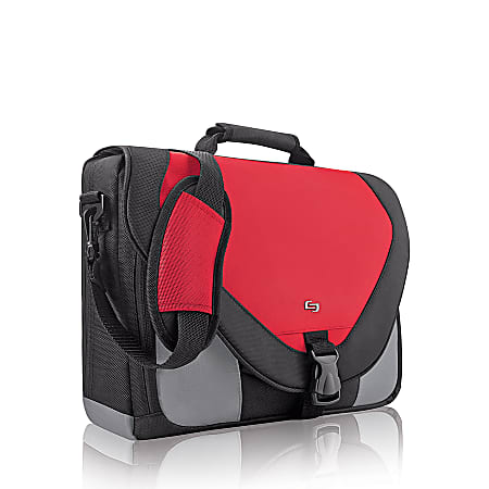 Solo® ClassicMessenger Bag, Red
