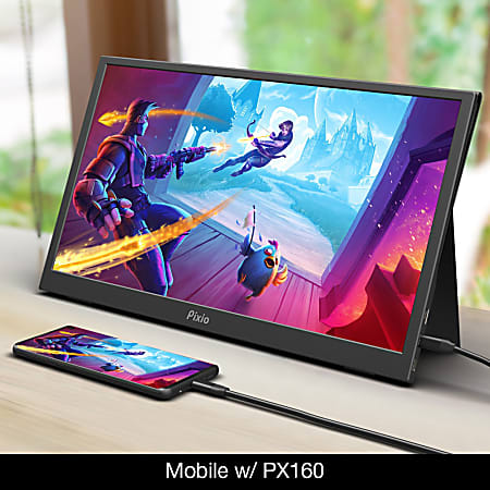 Pixio PX160 ブラック Pixio PX160 | 15.6 inch 1080p 60Hz IPS HDR Portable Gaming Monitor