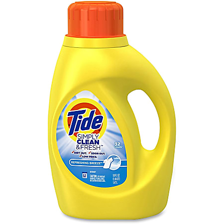 Tide® Simply Clean & Fresh™ Liquid Laundry Detergent, Refreshing Breeze™, 50 Oz