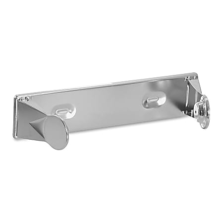 Georgia-Pacific Perforated Paper Towel Roll Dispenser by GP Pro - 3" Height x 13.3" Width x 4.8" Depth - Steel - Chrome - Durable, Refillable