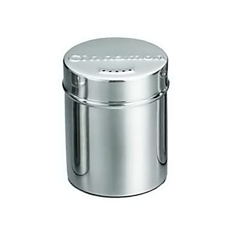 Tablecraft Stainless-Steel Cinnamon Dredge, 6 Oz, Silver