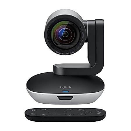 Logitech® PTZ Pro 2 Videoconferencing Camera, Black/Silver