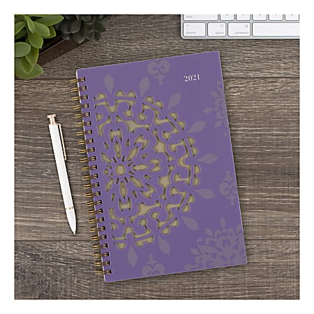 2021 Weekly & Monthly Planner by Cambridge Vienna Small 5-1/2 x 8-1/2 122-200-21