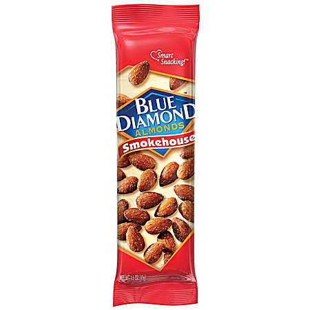 BlueDiamond Smokehouse Almonds - Smokehouse BBQ - 1.50 oz - 12 / Box