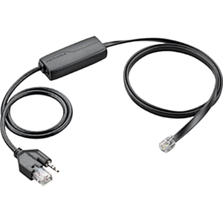 Plantronics EHS Cable APT-31 (Tenovis) - Phone Cable for Phone - Black