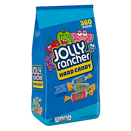 Jolly Rancher Assorted Hard Candy, Assorted Flavors, 5-Lb