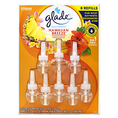 Glade® PlugIns® Scented Oil Refills Air Freshener Vanilla Caramel