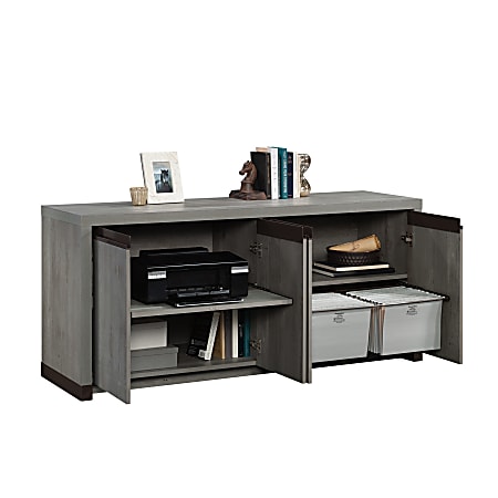 Sauder Manhattan Gate 66 W x 20 D Lateral 1 Drawer File Cabinet