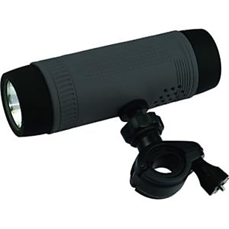 Xtreme Cables Speaker System - Wireless Speaker(s) - Portable - Battery Rechargeable - Bike Mount - Black