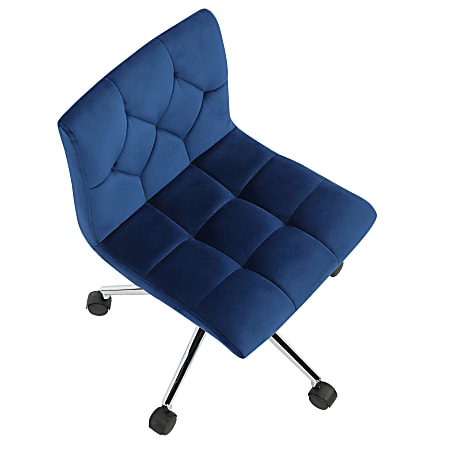 Office depot blue best sale chair