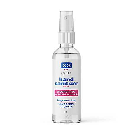 me4kidz X3 Hand Sanitizer Spray, 2 Oz, Unscented