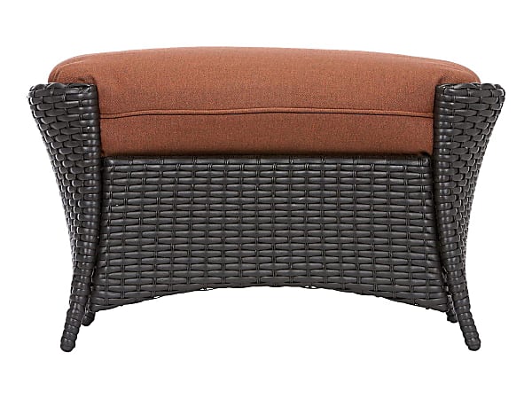 Hanover Strathmere Allure 2-Piece Seating Set - STRATHALLURE2PC - Material: Steel Frame, Polyethylene Wicker, Plush, Olefin, Polyurethane Foam