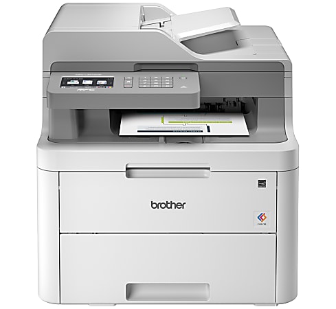 Brother® Compact MFC-L3710CW Wireless Laser All-In-One Color Printer
