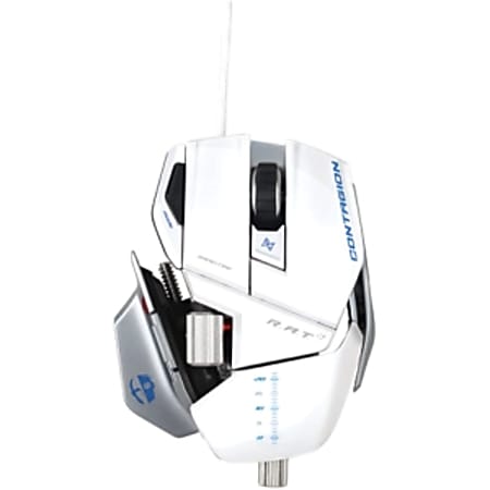 Mad Catz R.A.T. 7 Gaming Mouse For PC And Mac, White
