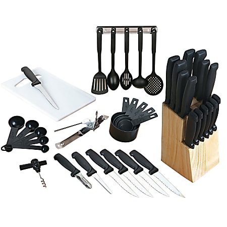 Gibson Home Total Kitchen 41-Piece Cutlery Set