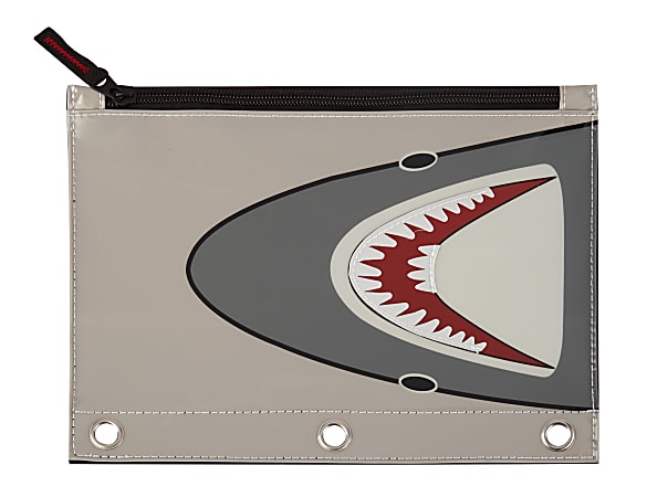 Office Depot 3 Ring Pencil Pouch Shark Office Depot