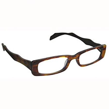 ICU Reading Eyewear, Eco-Friendly Rectangle Zyl, Cobalt/Tortoise, +3.00