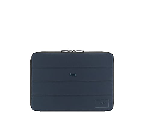Solo® Bond Laptop Sleeve For 13.3" Laptops/Tablets, 9-1/2"H x 13-3/4"W x 1"D, Blue