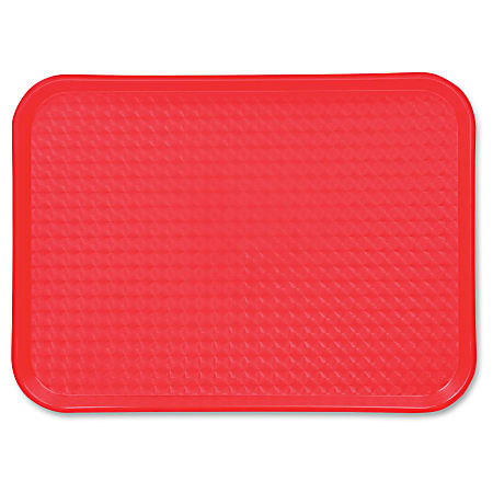 Tatco Polypropylene Food Trays - 18" Length 14" Width Tray - Polypropylene - Dishwasher Safe - 24 Piece(s) / Box