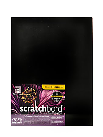 Ampersand Scratchboard, 12" x 16"