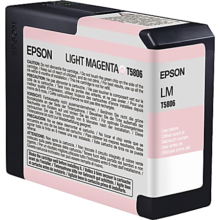 T580600 UltraChrome K3 Ink, Light Magenta