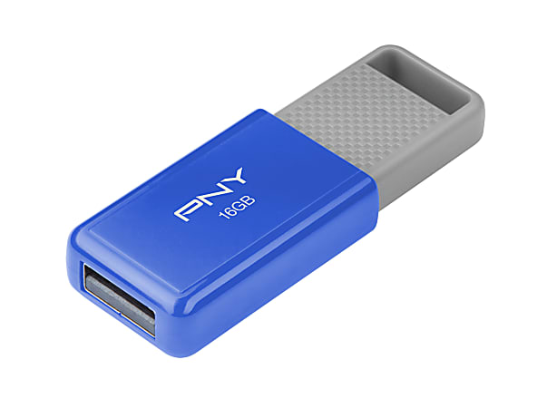 PNY USB 2.0 Flash Drive, 16GB, Assorted Colors