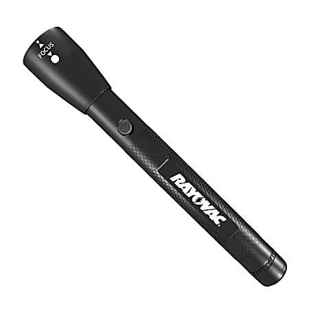 Rayovac Spot-To-Flood 370 Lumens Water Resistant Flashlight, 2”H x 2”W x 10”D, Black