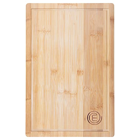 MasterChef Extra-Large Cutting Board, 18" x 12", Beige