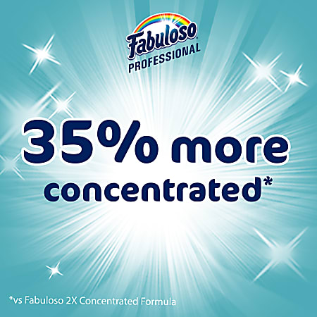 Fabuloso Professional Ocean Multi use Cleaner Concentrate 128 fl oz 4 ...