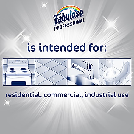 Fabuloso Professional Ocean Multi use Cleaner Concentrate 128 fl oz 4 ...