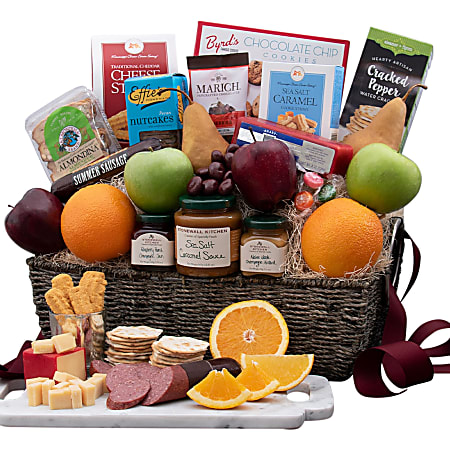 Gourmet Gift Baskets Bountiful Harvest Fruit Gift Basket
