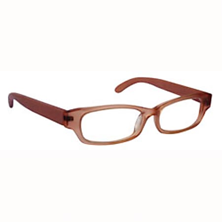 ICU Reading Eyewear, Acetate Front With Bamboo Temples, Champagne, +1.50
