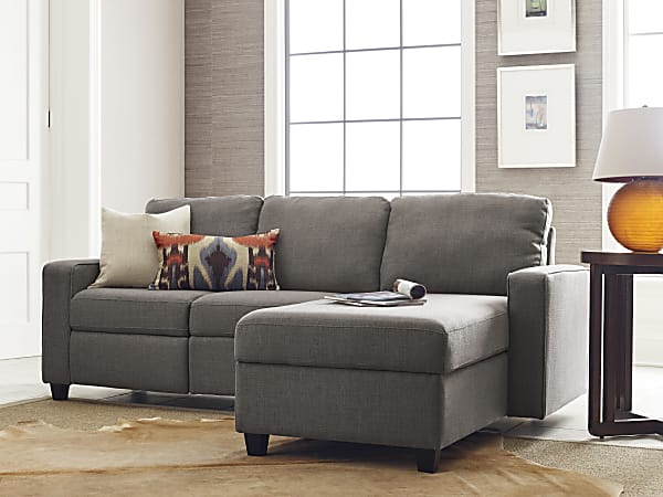 Serta Palisades Reclining Sectional Sofa with Right Storage Chaise - Thumbnail 3