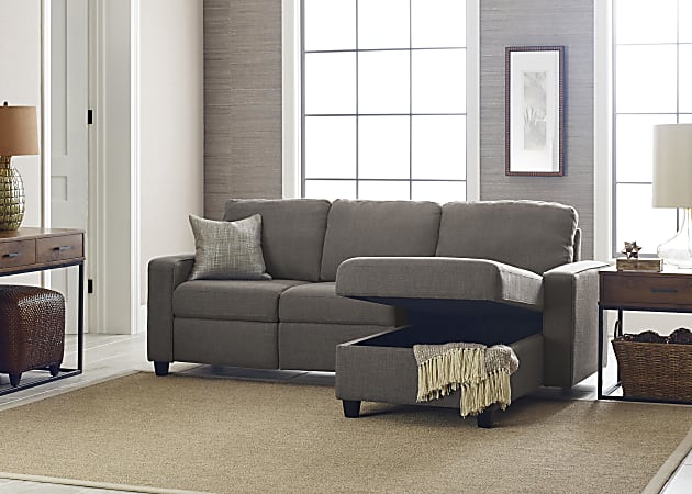 Serta Palisades Reclining Sectional Sofa with Right Storage Chaise - Thumbnail 5