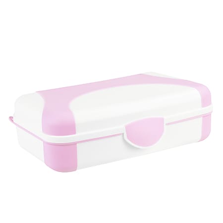 Office Depot® Brand Overmolded Web Pencil Box, 2-3/4&quot;H