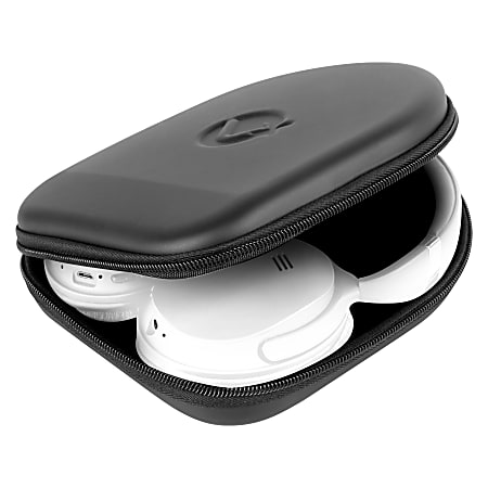 Volkano Silenco Active Noise Canceling Bluetooth Headphones White