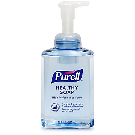 PURELL® Brand CRT HEALTHY SOAP® High Performance Foam, Fragrance Free, 17.4 oz Pump Bottle