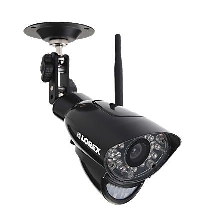 Lorex Add-On Wireless Camera For LW2932 Security Kit, 2.9" x 2.9" x 3.3", Black
