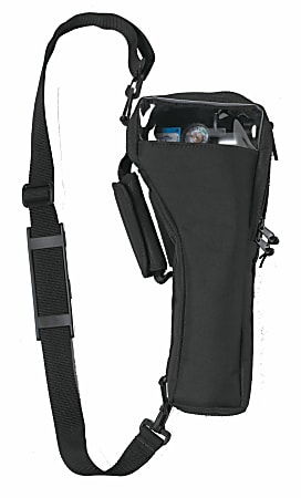 Medline Oxygen Cylinder Shoulder Bag, For M6 Cylinder, Black