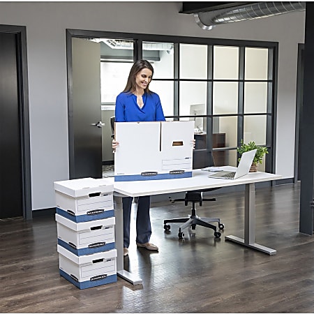 Bankers Box R Kive Heavy Duty Storage Boxes LetterLegal Size 15 x 12 x ...