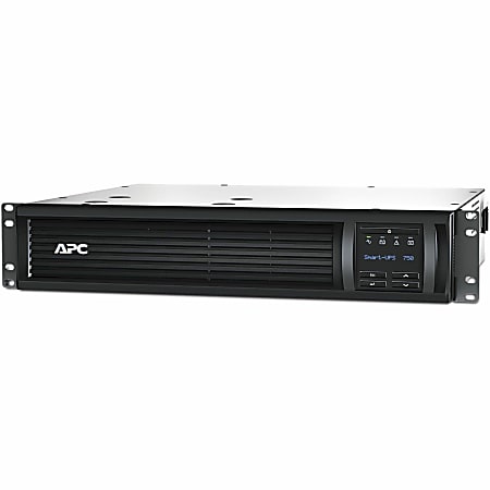 APC® Smart-UPS With SmartConnect 6-Outlet Uninterruptible Power Supply, 750VA/500 Watts, SMT750RM2UC