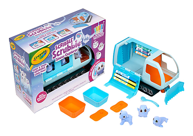 Crayola Scribble Scrubbie Pets Arctic Snow Explorer Set Assorted