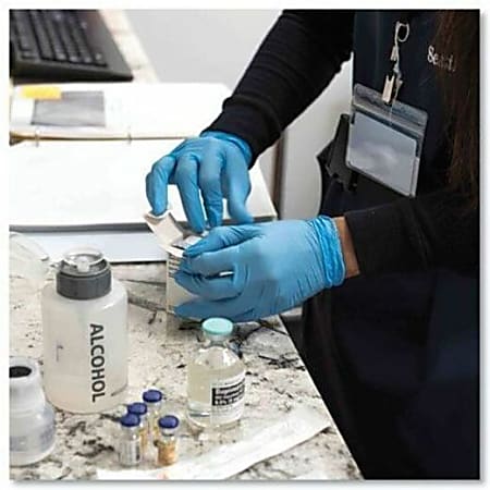 Ammex Professional Powder Free Exam Grade Nitrile Gloves Large