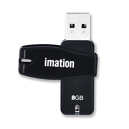 Imation™ Swivel USB Flash Drive, 8GB
