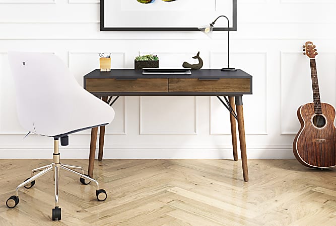Rustic pine outlet writing desk